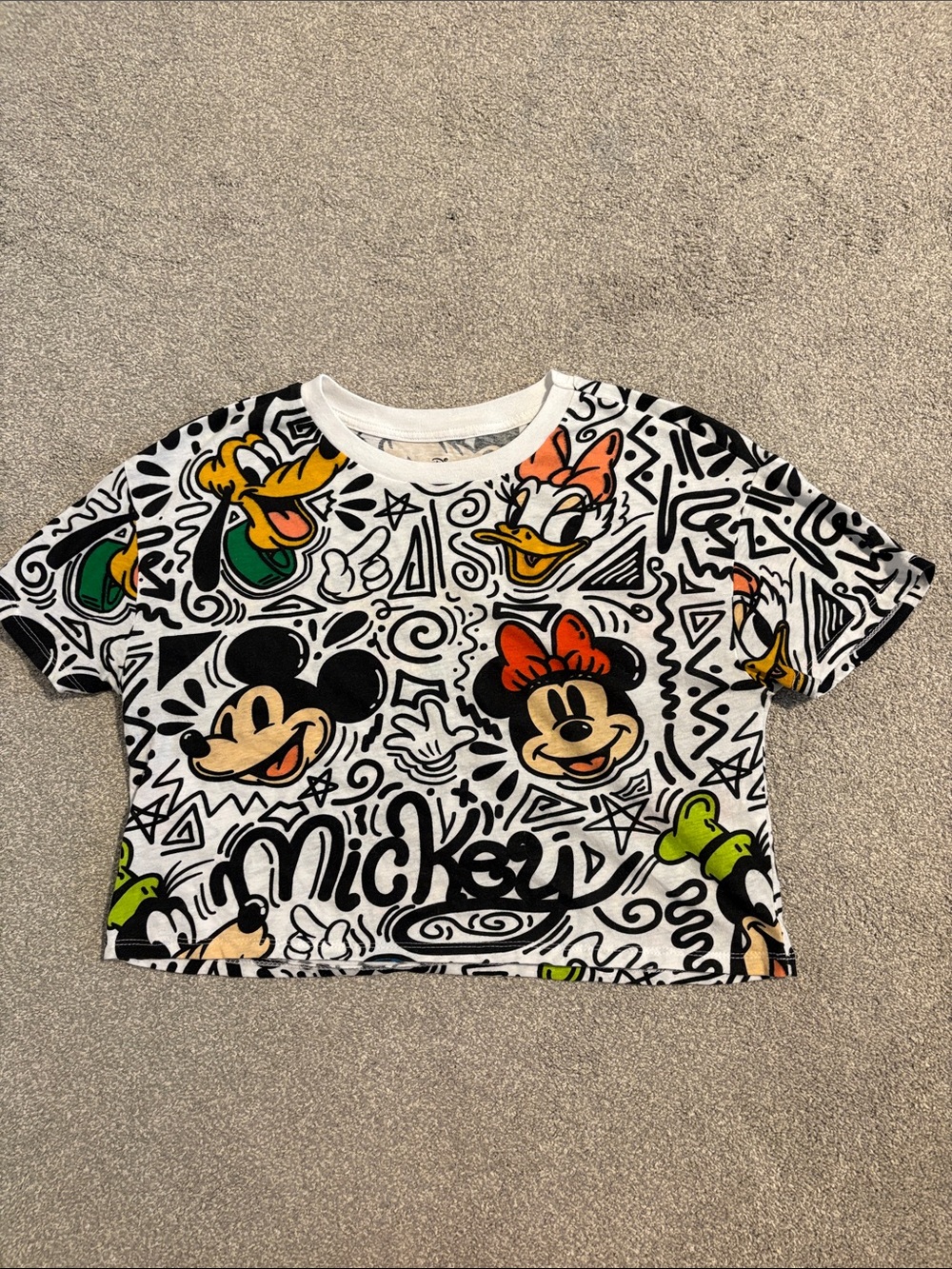 Disney Cropped Tee